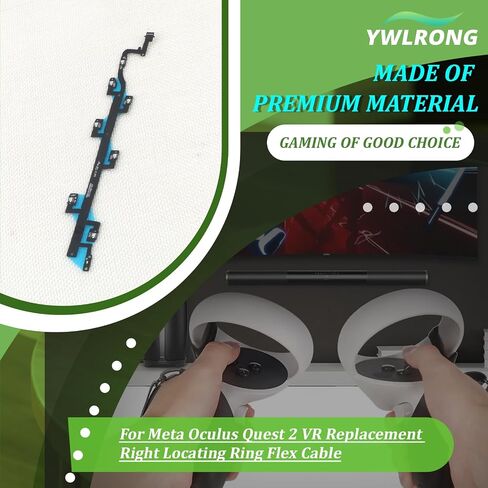 Right Locating Ring Flex Cable for Meta Oculus Quest 2 VR Handle Controller Flex Cable Replacement Accessories Part with Repair Tools(No.330-00913-03/330-00914-04 RH in Saudi Arabia