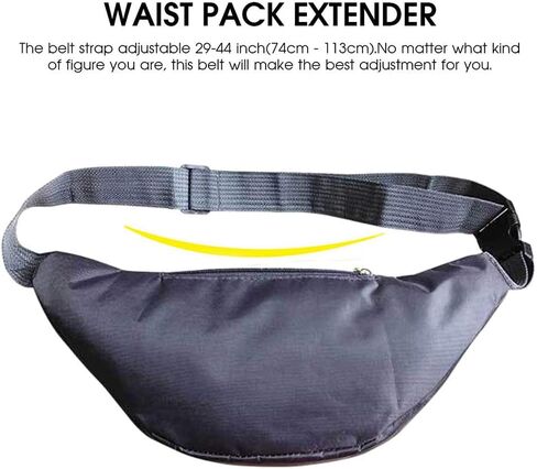 Lightweight Sports Waist Pack Bag with Zipper Pockets, Suitable for Phone, Wallet, Ideal for Men and Women for Hiking, Running in Saudi Arabia