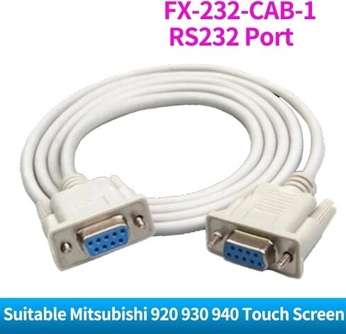 FX-232-CAB-1 for GOT-F900 F920 F930 F940 GT1275 Touch Screen Programming FX232CAB-1 RS232 Port Cable in Saudi Arabia