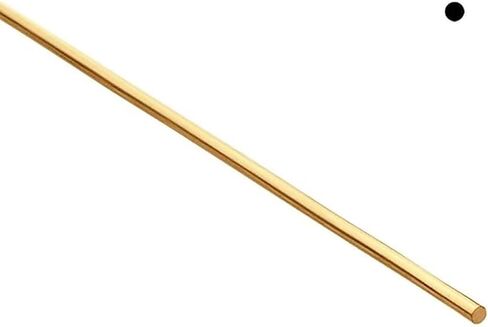 14 K Yellow Gold Plumb Wire Solder, 24 Gauge, 3 Inches, Made in The USA (Super Easy Flow) in Kuwait
