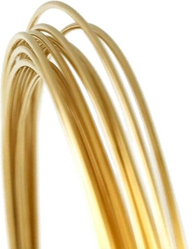 14 K Yellow Gold Plumb Wire Solder, 24 Gauge, 3 Inches, Made in The USA (Super Easy Flow) in Kuwait