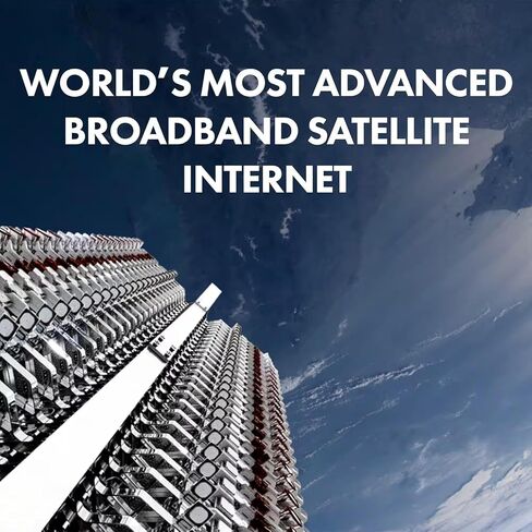 Starlink Gen 3 Standard Satellite Internet Kit – Dish with Wi-Fi 6 Router + Extra 150FT Cable – High-Speed, Low-Latency Internet for Rural and Remote Homes in Saudi Arabia