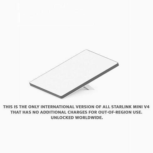 Starlink Mini – Portable Satellite Internet for Boats, RVs, Camping, Off-Grid Adventures - Marine & Land Mobility - Region Free in Saudi Arabia