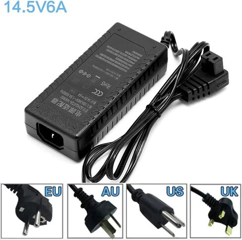 AC100V-240V Converter Power Adapter to DC 14.5V 4A 5A 6A(14.5v 6a,US Plug) in Saudi Arabia