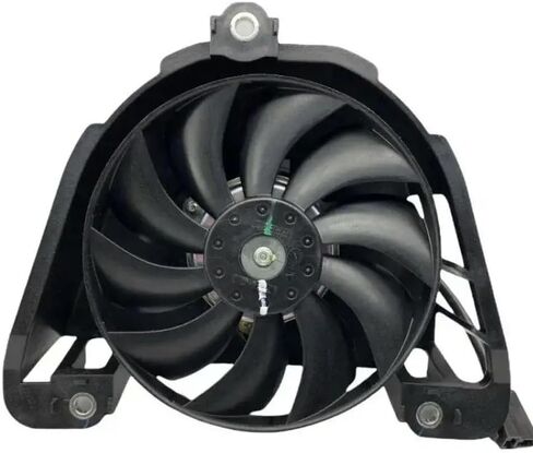 مروحة تبريد رادياتير المحرك 1WD-E2405-00 متوافقة مع الدراجات النارية YZF R3 R25 MT25 MT3 2018 2024 موديل سنوات in Saudi Arabia