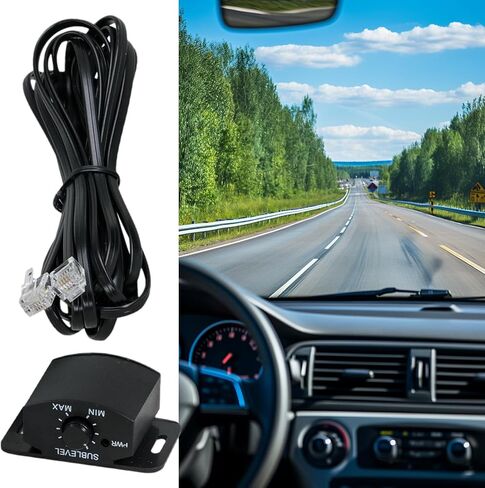 Amplifier Knob - Ergonomic Noiseless | Car Amplifier Volume Control Knob | for Urban Driving Commuting Travel Road Trips Family Outings Sedan RV Truck in Saudi Arabia