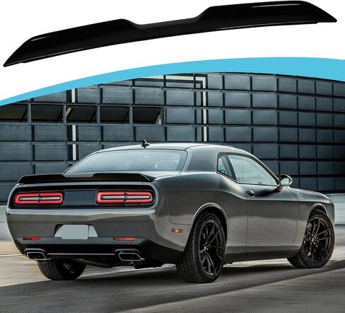 2008-2017 Challenger Coupe SRT/SXT/GT Demon Style Trunk Spoiler Wing Wing No Camera Hole متوافق مع جميع طرازات الألياف الكربونية 2008-2017 in Kuwait