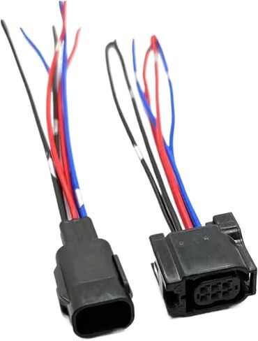 6pin الاستشعار الأسلاك تسخير التوصيل 90980-12382 90980-12381 الرادار مقبض الباب الاستشعار بالموجات فوق الصوتية (العاج ، 10 S) in Saudi Arabia