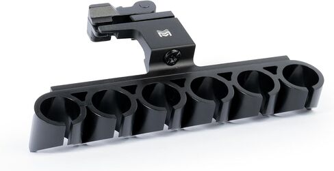 Monstrum Picatinny Side Saddle Shotgun Shell Holder with Hypergrip QD Mount | 12 Gauge in Saudi Arabia