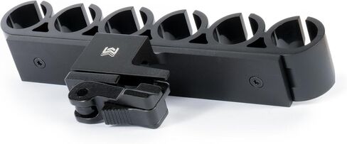 Monstrum Picatinny Side Saddle Shotgun Shell Holder with Hypergrip QD Mount | 12 Gauge in Saudi Arabia