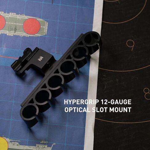 Monstrum Picatinny Side Saddle Shotgun Shell Holder with Hypergrip QD Mount | 12 Gauge in Saudi Arabia