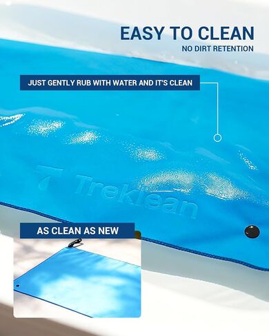 Quick Dry Towel for Body,35" x 18" Travel Towel Fast Drying Lightweight Camping Towel for Swimming,Gym,Yoga and Other Sports(Hawaiian Blue,1 Pack) in Saudi Arabia