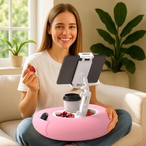 Tablet Pillow Stand for Kindle iPad Compatible with 4.7"-10" Phone/Tablet, iPad, iPhone, Samsung, Google, Kindle Holder for Bed Sofa Healthy Reading Lazy Person's Magic Tool and Relieve Neck Pressure in Saudi Arabia