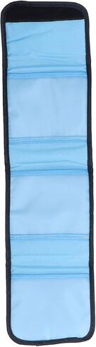 Tbest Filter Wallet Case Nylon Foldable 3 Pockets Lens Storage Bag Shockproof Pouch for Photography Accessories Black 39g in Saudi Arabia