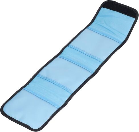 Tbest Filter Wallet Case Nylon Foldable 3 Pockets Lens Storage Bag Shockproof Pouch for Photography Accessories Black 39g in Saudi Arabia