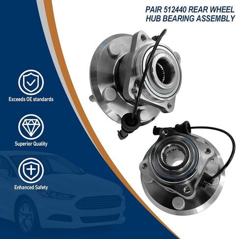مجموعة محور العجلات الأمامية 513253 ، متوافقة مع Audi A3/Q3/TT و VW Beetle/Golf/Jetta (2012-2018) in Saudi Arabia