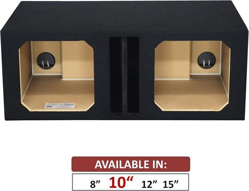 10" Dual Solo-baric L7S L7R Center-ported sub Box Speaker Box subwoofer Enclosure Stereo car Audio Home Audio Universal Use in Saudi Arabia