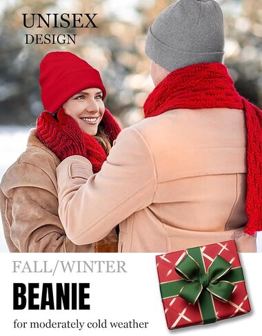 قبعة صوف مبطنة بالصوف للرجال والنساء، قبعات شتوية متماسكة دافئة بأساور قبعة جمجمة أنيقة بينيس مترهلة in Saudi Arabia