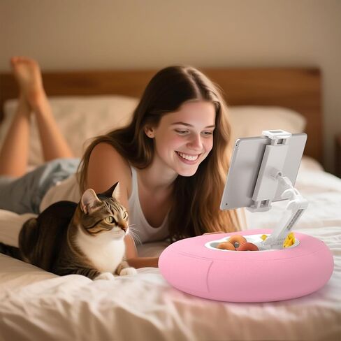 Tablet Pillow Stand for Kindle iPad Compatible with 4.7"-10" Phone/Tablet, iPad, iPhone, Samsung, Google, Kindle Holder for Bed Sofa Healthy Reading Lazy Person's Magic Tool and Relieve Neck Pressure in Saudi Arabia