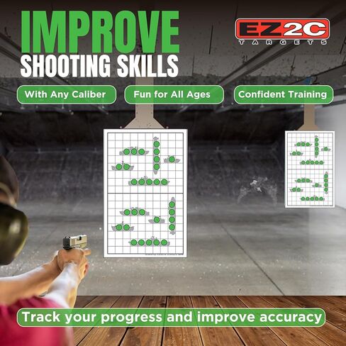 أنماط ألعاب EZ2C: لوح رمي السهام - غرق القوارب - تيك تاك تو - تقليل الدوائر - أهداف ورقية لمدى الرماية 11 بوصة × 17 بوصة أهداف نطاق بندقية ممتعة لإطلاق النار على هدايا الأسلحة المصنوعة في الولايات المتحدة الأمريكية in Kuwait