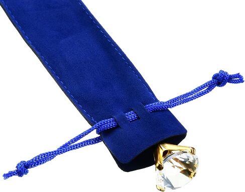 50 Pieces Pen Pouch Velvet Drawstring Pen Bag Velvet Case Pencil Bag for Pen and Pencil (Black) in Kuwait