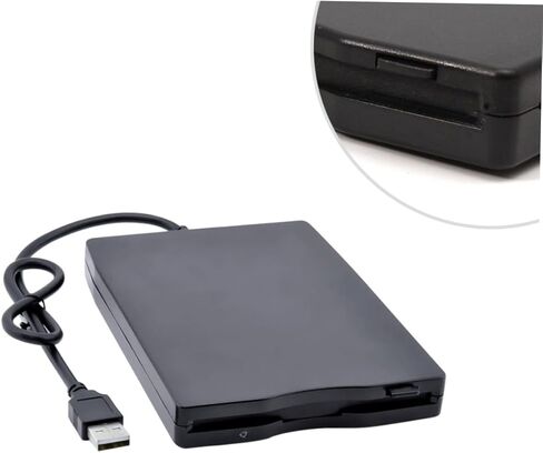 محرك أقراص مرن خارجي USB من STOBOK لمحرك الأقراص المرنة للكمبيوتر المحمول، متوافق مع نقل البيانات بسرعة عالية in Kuwait