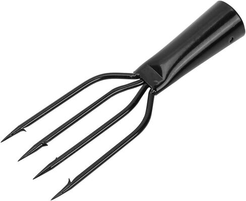 4 Prong Fishing Spear,Stainless Steel Fishing Fishing Fork for Anglers in Saudi Arabia