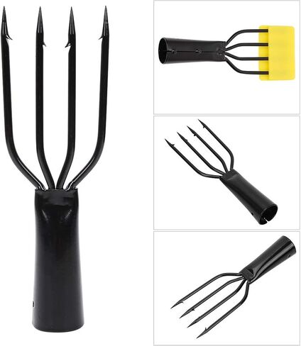 4 Prong Fishing Spear,Stainless Steel Fishing Fishing Fork for Anglers in Saudi Arabia