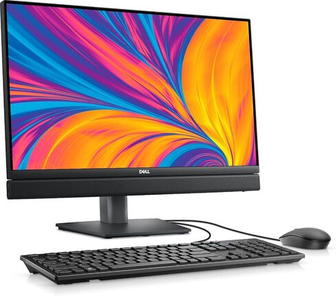 Dell Pro 24 All-in-One QC24251 Desktop Computer, 23.8" FHD Touchscreen - Intel Core i5-14500T up to 4.8 GHz, 128GB DDR5 RAM, 256GB NVMe SSD, Intel UHD Graphics, FHD Webcam, HD Audio, Windows 11 Pro in Saudi Arabia