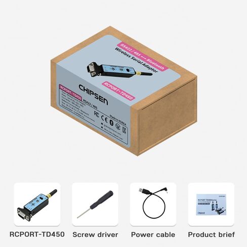 RCPORT-TD450 Long Range Bluetooth RS422/485 Serial Adapter Wireless 300M D-SUB9(M) in Saudi Arabia