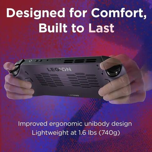 كمبيوتر الألعاب المحمول Lenovo Legion Go S، نظام تشغيل Steam، شاشة لمس LCD IPS LCD مقاس 8 بوصات 120 هرتز، AMD Ryzen Z1 Extreme، 32 جيجابايت 2 تيرابايت SSD، مع مجموعة GSF in Saudi Arabia