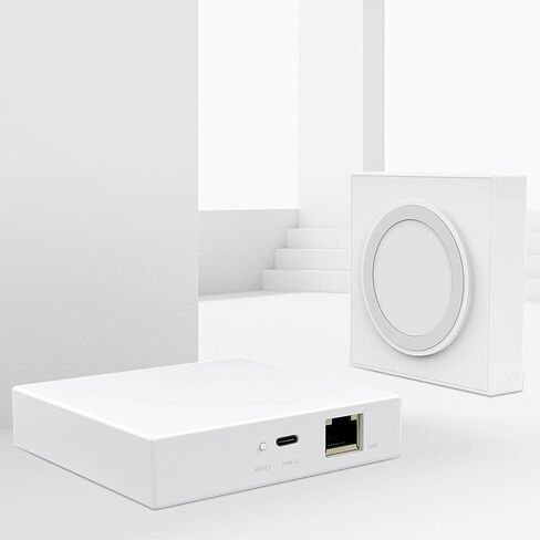 Eujgoov RJ45 Network Port Wired 3.0 Smart Home Hub، يدعم 200 جهاز مع تغطية إشارة واسعة in Saudi Arabia