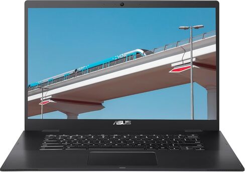 ASUS 15.6" FHD IPS Chromebook Plus, Intel Celeron Processor Up to 2.79GHz, 4GB Ram, 128GB SSD, HDMI, Ultra-Fast WiFi 6, Chrome OS, Star Blue, Renewed in Saudi Arabia
