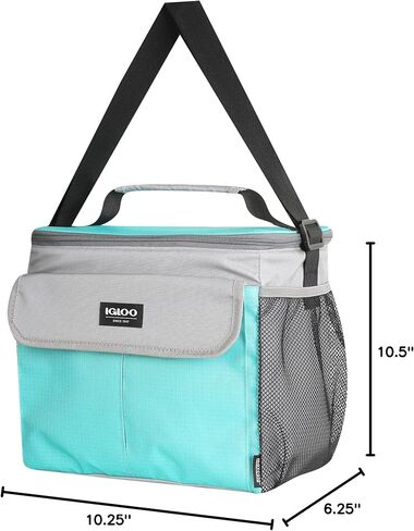 Igloo 12-Can Softsided Insulated Lunch Box Gripper Cooler Bags in Saudi Arabia