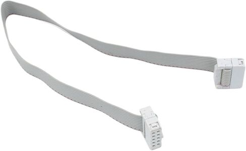 FC10P IDC2.54mm Flat Gray Cable LED Screen Connection JTAG Download(0.5M) in Saudi Arabia