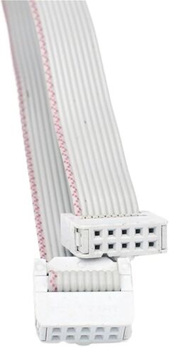 FC10P IDC2.54mm Flat Gray Cable LED Screen Connection JTAG Download(0.5M) in Saudi Arabia