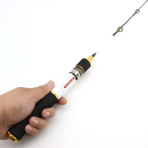 58cm Ice Fishing Rod Spinning Wheel Combination Winter Set Boat (D 58cm) in Saudi Arabia