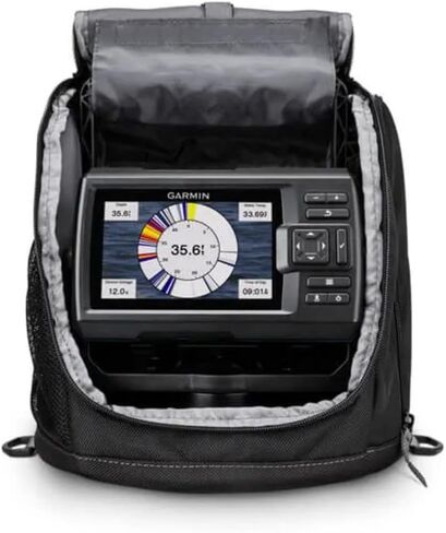 مجموعة Garmin Striker Vivid 5cv، حزمة صيد الجليد المحمولة مع GT8HW-IF in Saudi Arabia