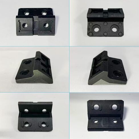 Picatinny Rail 3,5,7,9,11,13-Slot for Mlok, CG Gears Polymer Rails Section Plus Offset Flashlight Mount with T-Nuts, Screws & Allen Wrench in Saudi Arabia