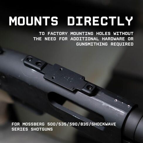 Monstrum Red Dot Mount Compatible with Mossberg 500/535/590/835/Shockwave Series Shotguns in Saudi Arabia