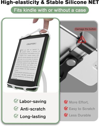 Lap Kindle Pillow Stand with Silicone Holder for Kindle Accessories and Phones (4.7"-8") & Adjustable iPad Stand for Desk with Snack Bowl for Tablets(8"-15.5")-Ideal for Hands-Free Reading in Saudi Arabia