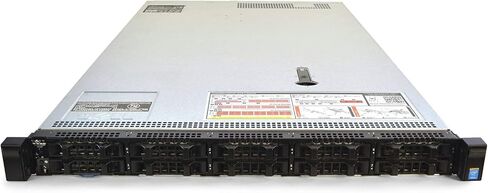 الخادم Dell PowerEdge R630 بسرعة 2.60 جيجا هرتز و32 نواة وذاكرة الوصول العشوائي (RAM) سعة 256 جيجابايت و10x قضبان إطار SSD جديدة سعة 2 تيرابايت (متجددة) in Saudi Arabia