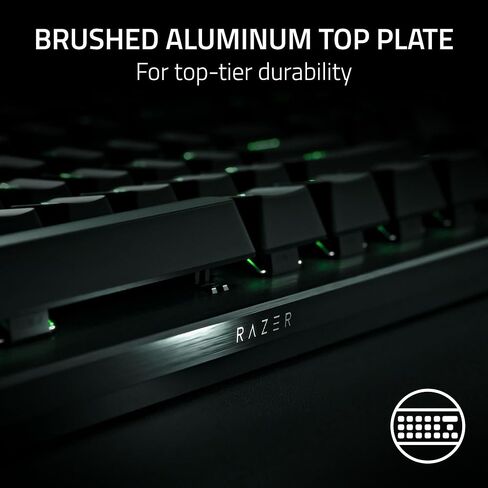 لوحة مفاتيح الألعاب Razer Huntsman V3 Pro TKL Esports: مفاتيح بصرية تناظرية Snap Tap - مشغل سريع - تشغيل قابل للتعديل - مفاتيح الوسائط والقرص - أغطية مفاتيح PBT - إصدار Counter-Strike 2 in Saudi Arabia