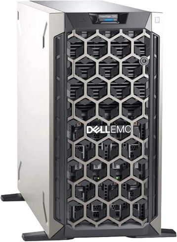 Dell PowerEdge T340 Tower Server، Intel Xeon E-2124 رباعي النواة 3.3 جيجا هرتز 8 ميجابايت، ذاكرة وصول عشوائي DDR4 سعة 32 جيجابايت، تخزين 8 تيرابايت، RAID، DRAC، وحدة PSU واحدة (متجددة) in Kuwait