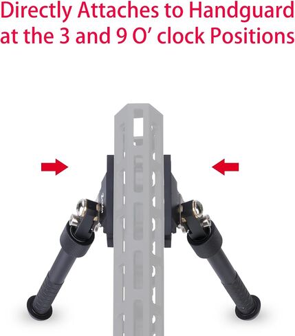 Zeadio Swivel Tiltable Bipod, 6 to 9 Inches… in Saudi Arabia