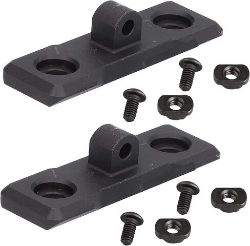 360 Tacitcal Bipod Mount Aluminium Low Profile Harris -Style Stud bipod محول أسود in Kuwait