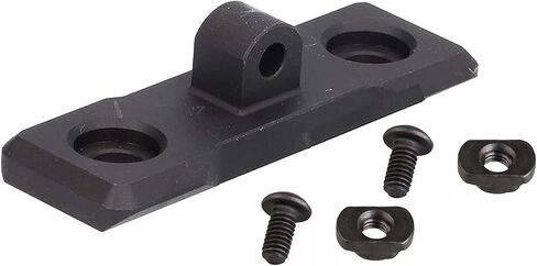 360 Tacitcal Bipod Mount Aluminium Low Profile Harris -Style Stud bipod محول أسود in Kuwait