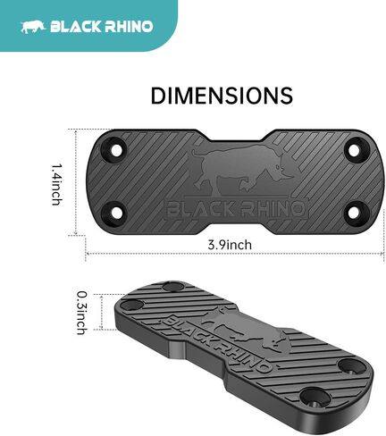 Gun Magnet for Vehicle - Magnetic Quick to use Holder for Rifle, Handgun, Shotgun, Pistol up to 49lbs - Tactical Car Holster & Mount for Home, Desk, Truck Accessories for Men in Saudi Arabia