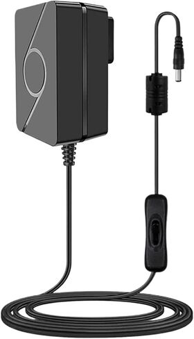 12V 2A Power Adapter with Switch Power Cable 5.5x2.1mm(UK Plug) in Saudi Arabia