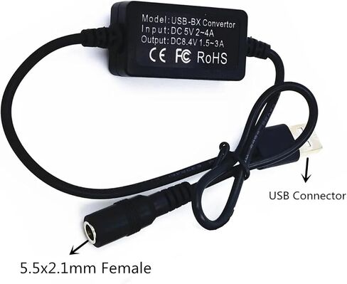 محول كابل محرك أقراص USB + وصلة توصيل تيار مستمر DR-E12 in Saudi Arabia